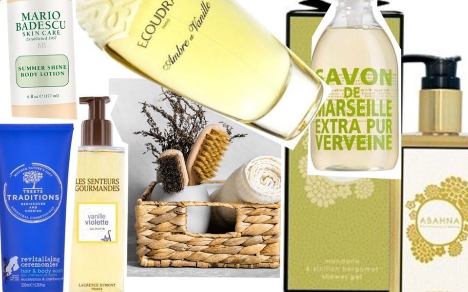 Bath time skincare moment
