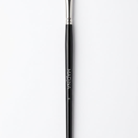 Madina Milano Eye Shadow Brush 8, eye brush available at Pircosmetics Canada.