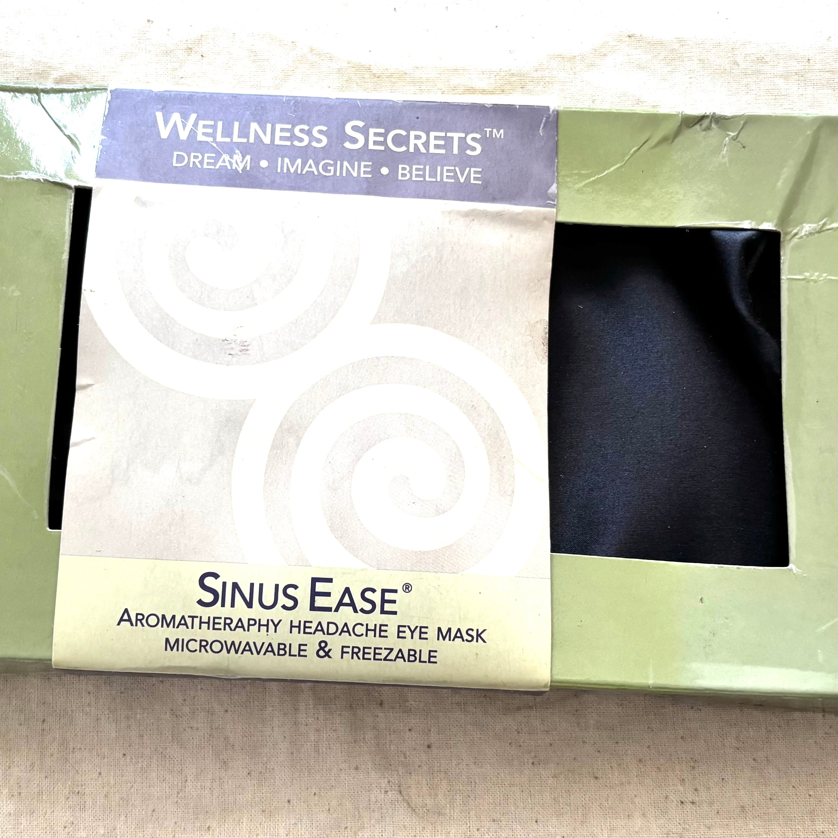 Organic weighted eye pillow weighted eye mask