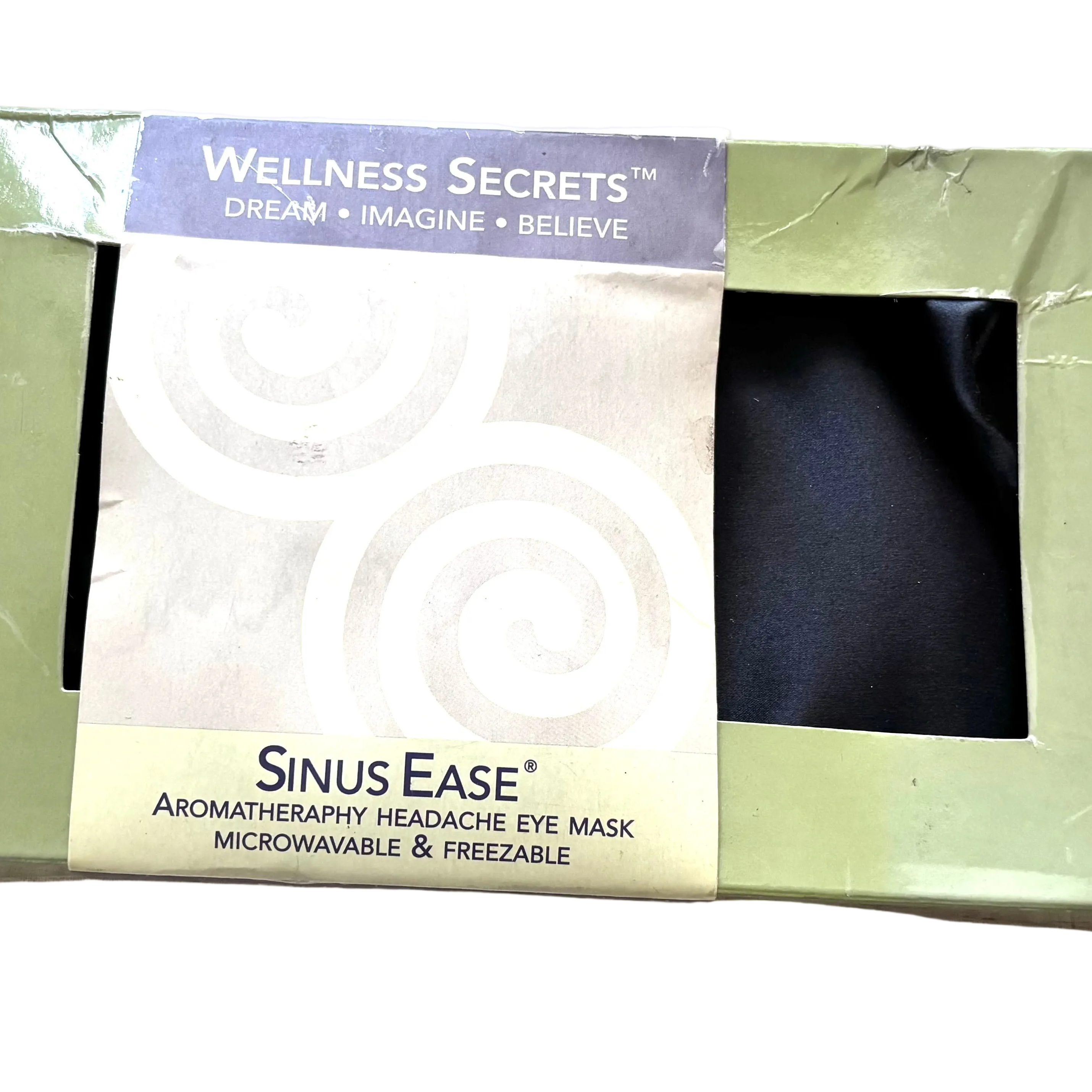 Organic weighted eye pillow weighted eye mask
