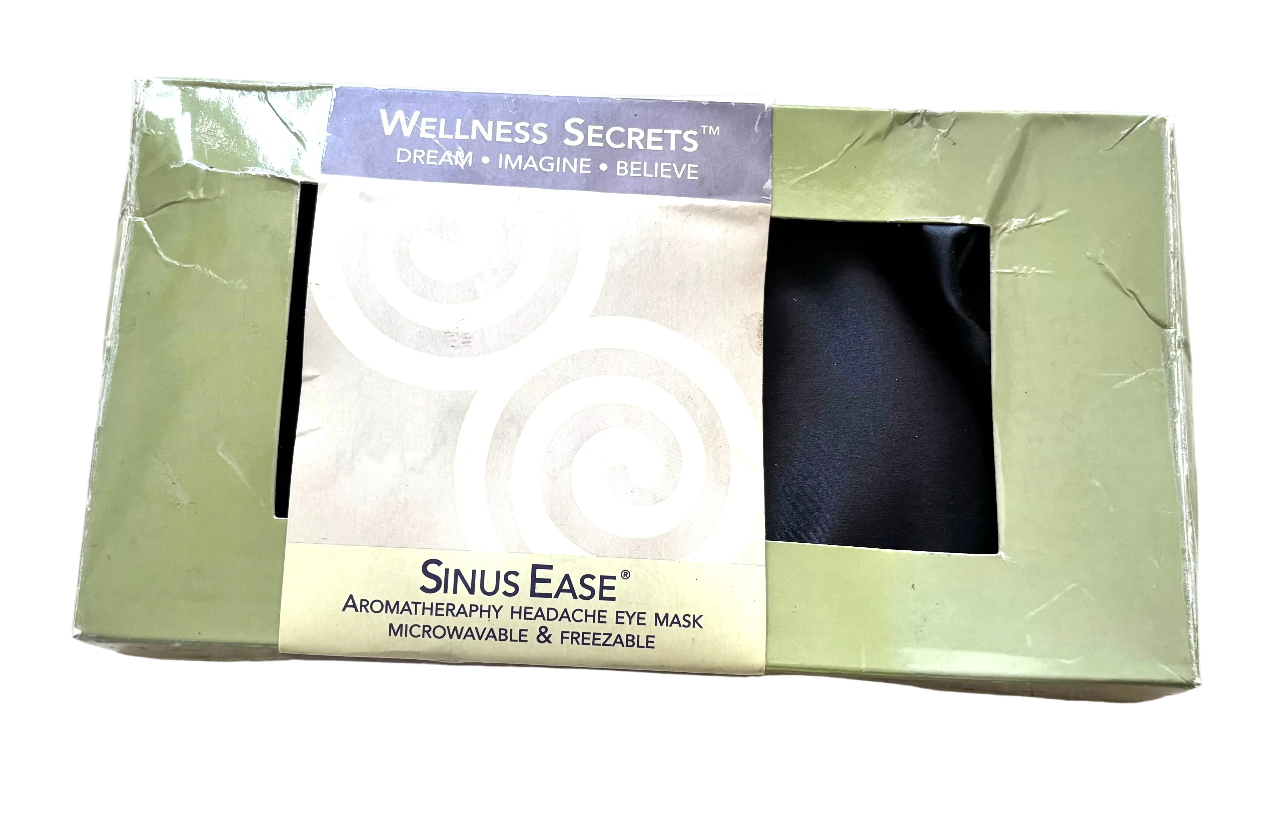 Organic weighted eye pillow weighted eye mask
