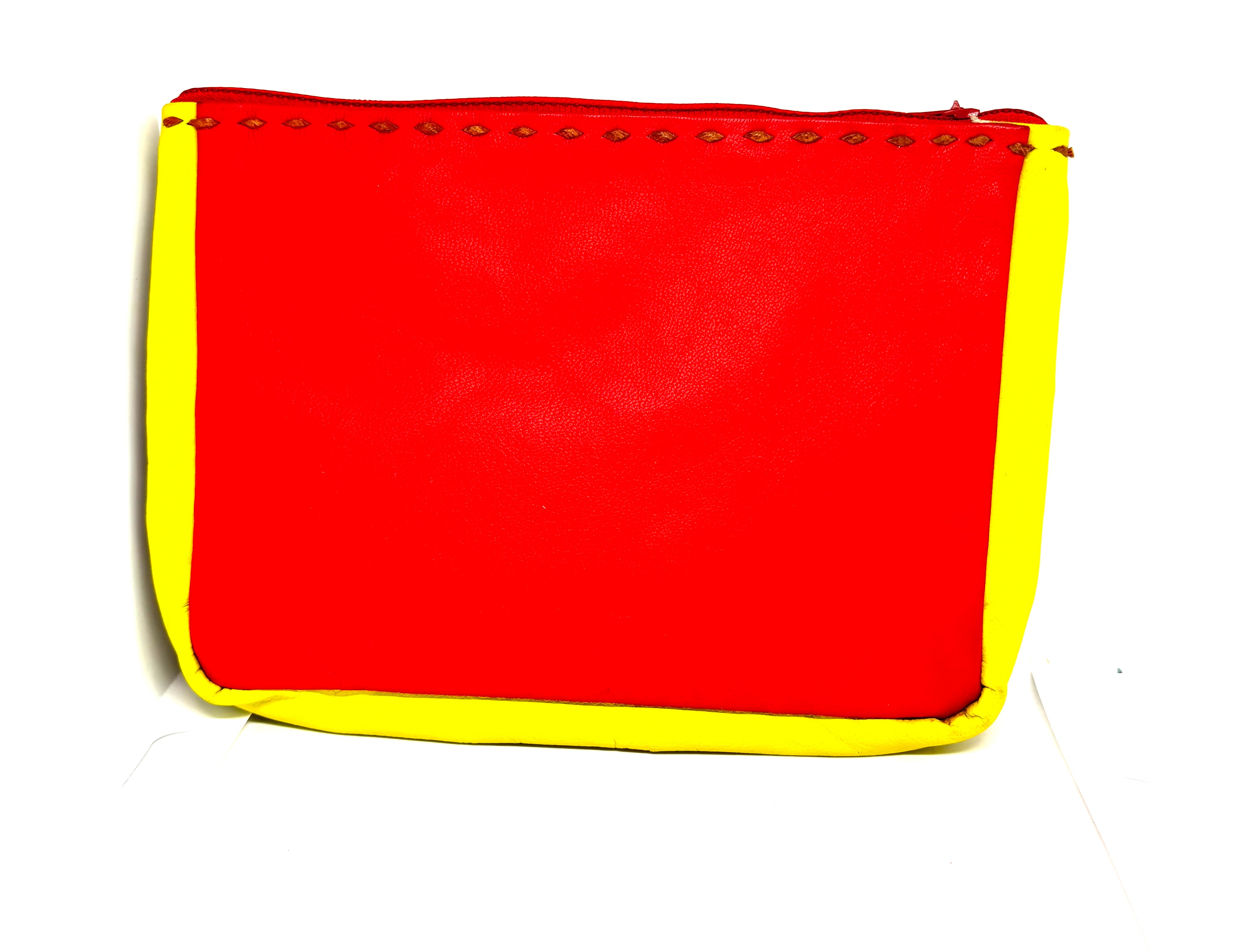 Leather Make up Bag