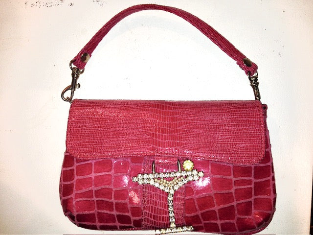 Leather Small Martini Purse