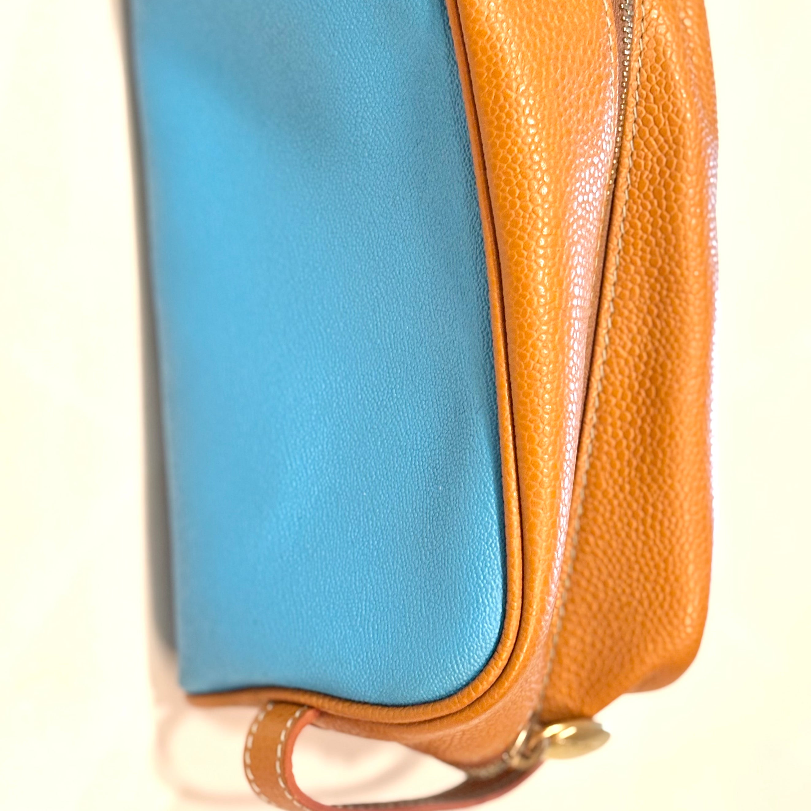 Travel Leather Toiletry Bag