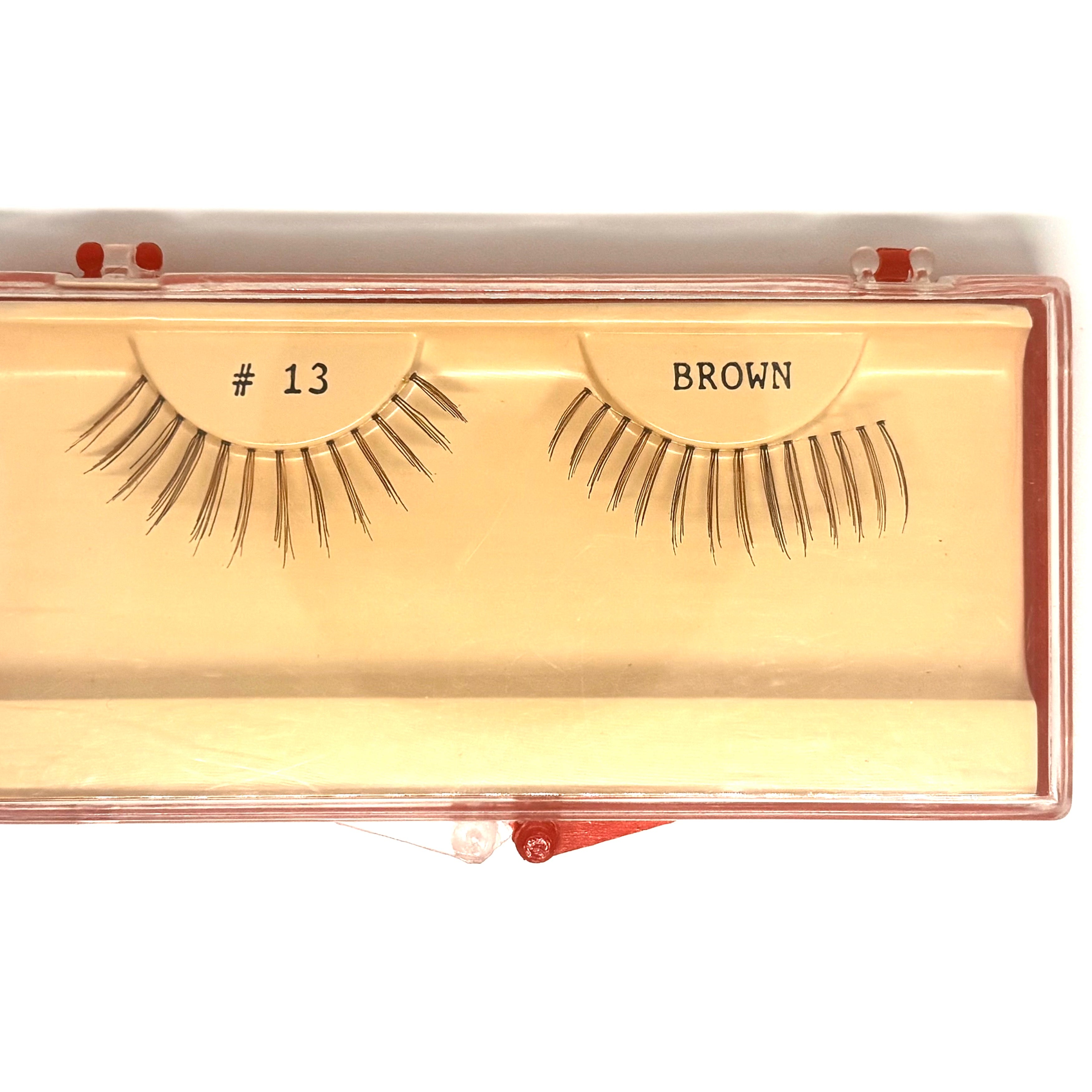 Brown Eyelashes #13