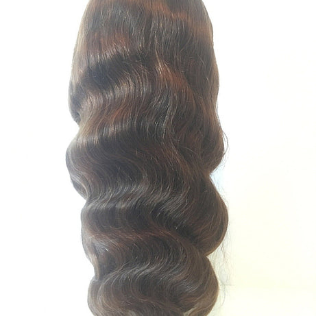Natural human hair 24'' lace front 5