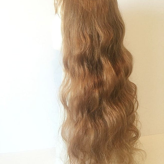 HUMAN HAIR SWISS LACE FRONT 26'' NATURAL 8 TOP QUALITY BRAZILIAN HAIR