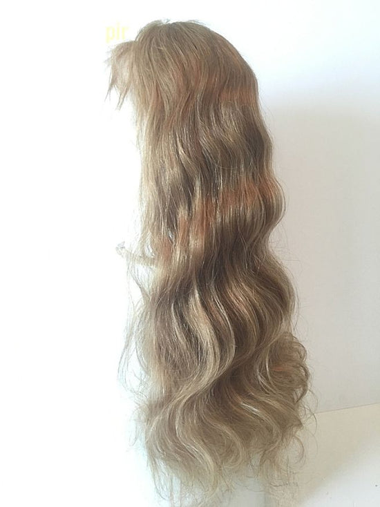 NATURAL HUMAN HAIR LACE FRONT 26'' NATURAL
