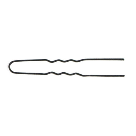 MATTE HAIR PINS LG BLACK 1/2LB 65MM