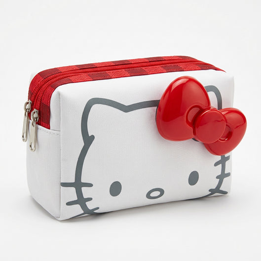 Red kitty make up bag.