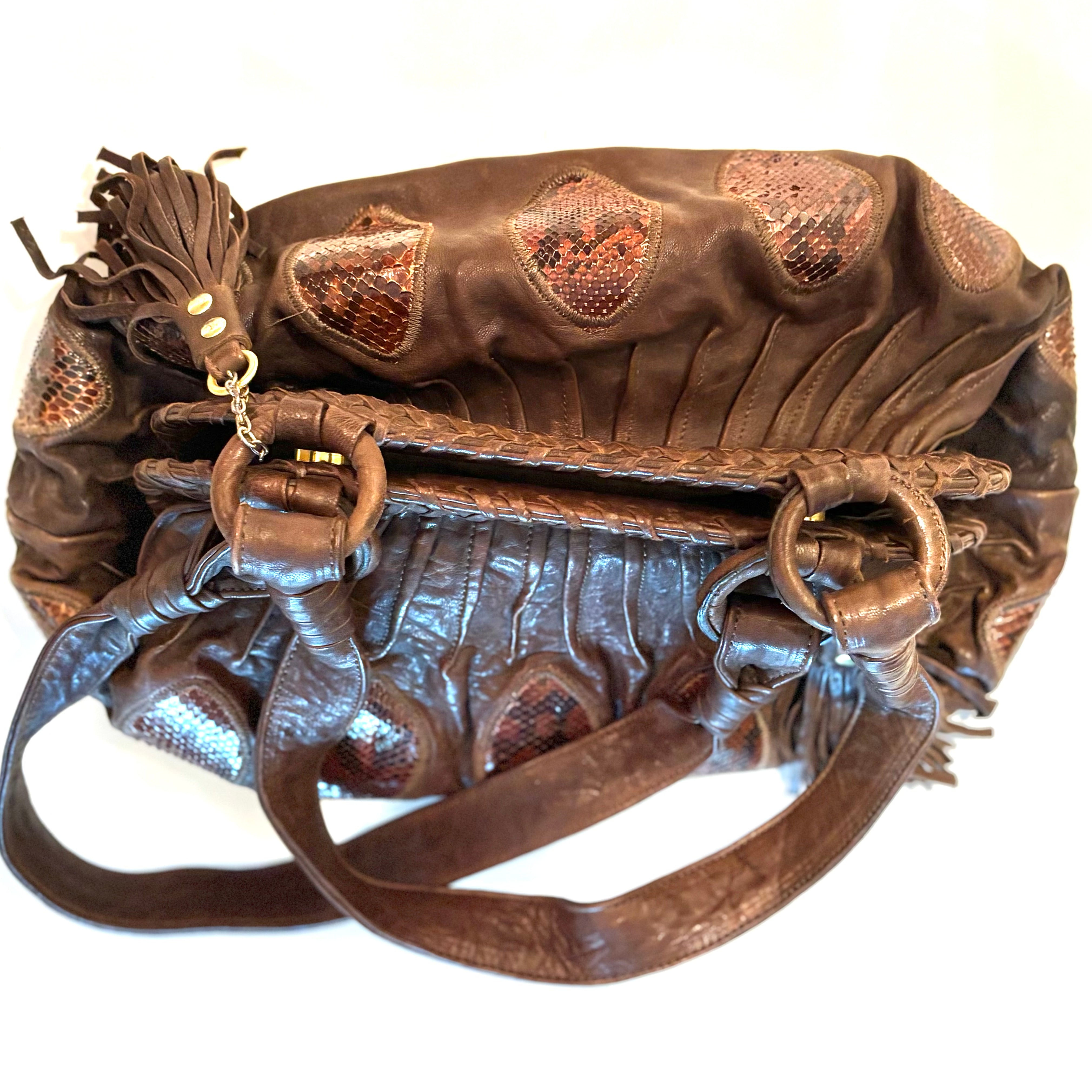 Serpenti Forever Leather Bag