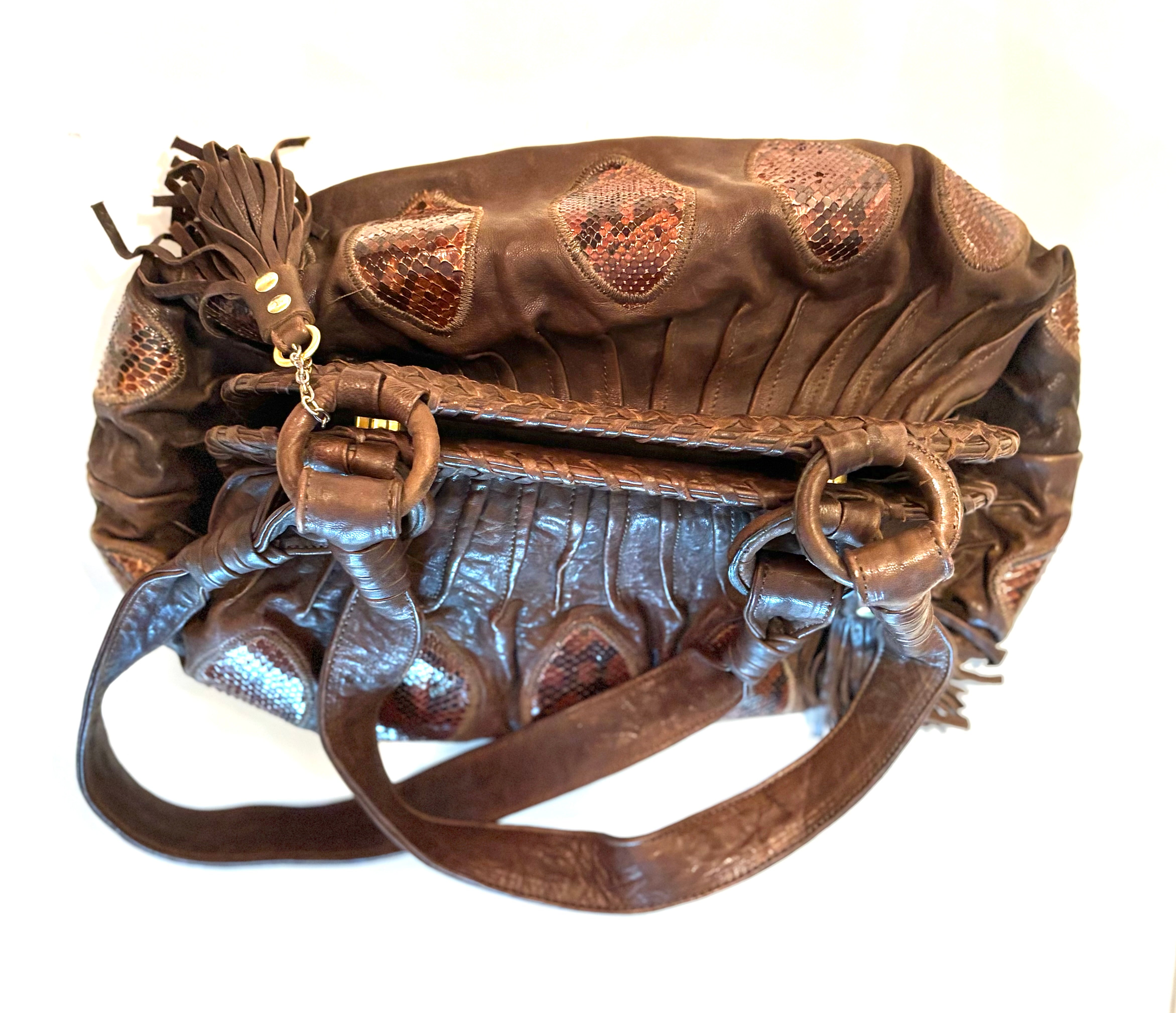 Serpenti Forever Leather Bag