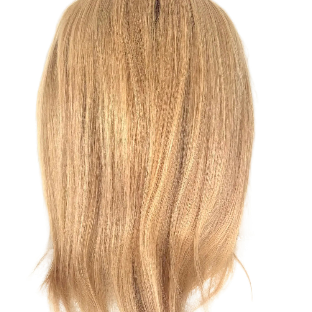 Lace Front European Fine Hair Medium Ash Blonde 1227 14"