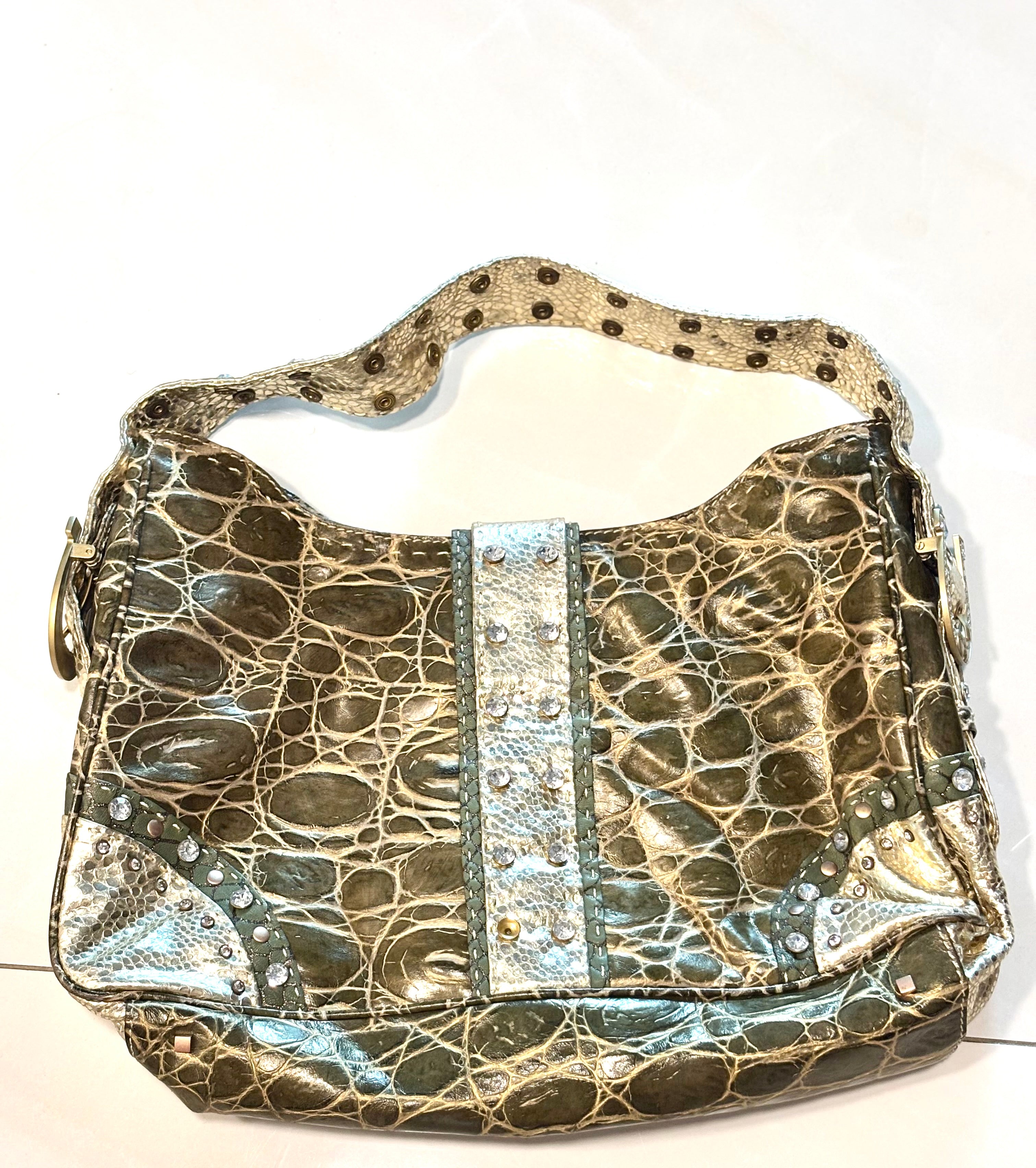 Leather Charm Bag