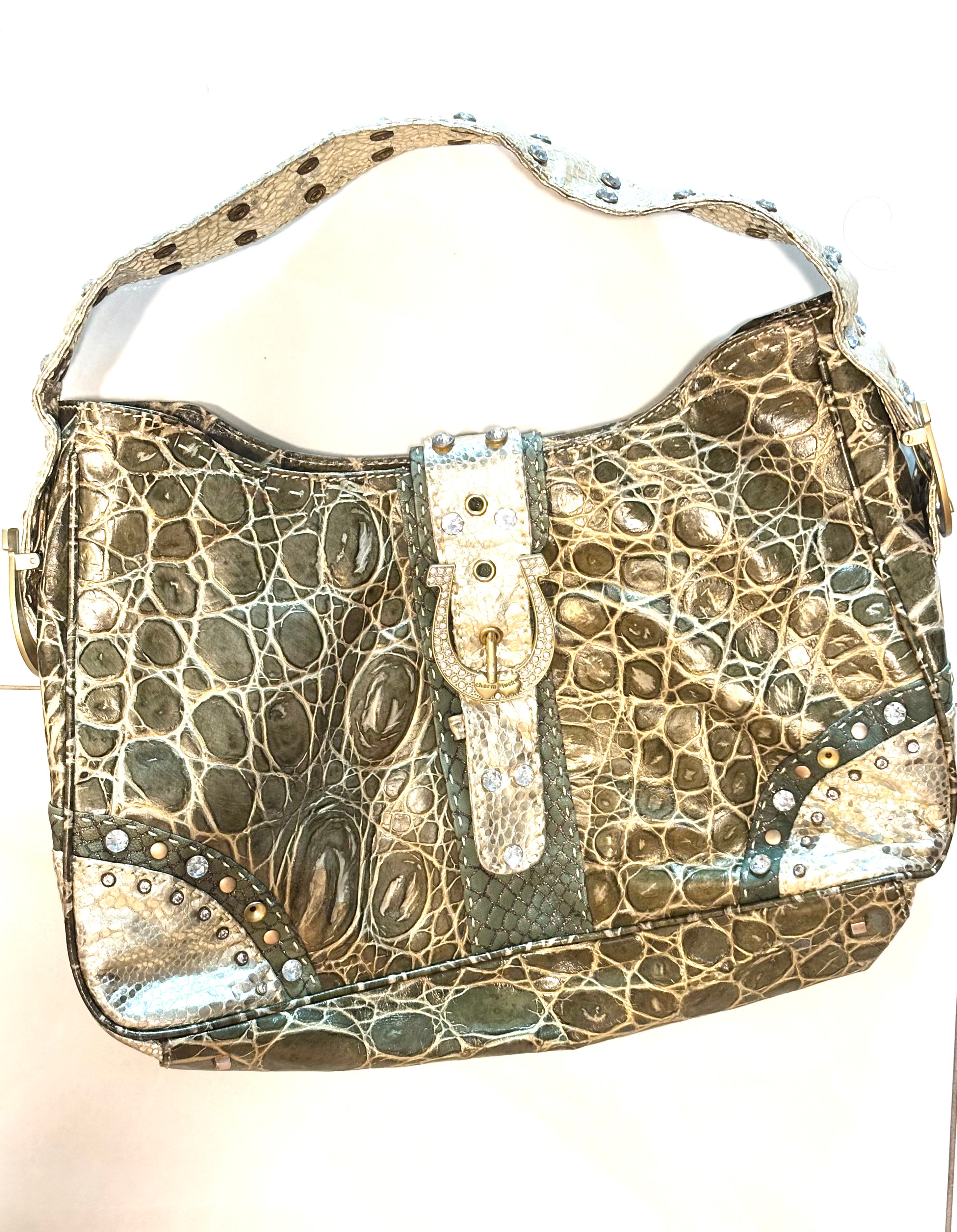 Leather Studs Shoulder Bags for Women Crossbody Bag Purses and Handbags with Adjustable Strap