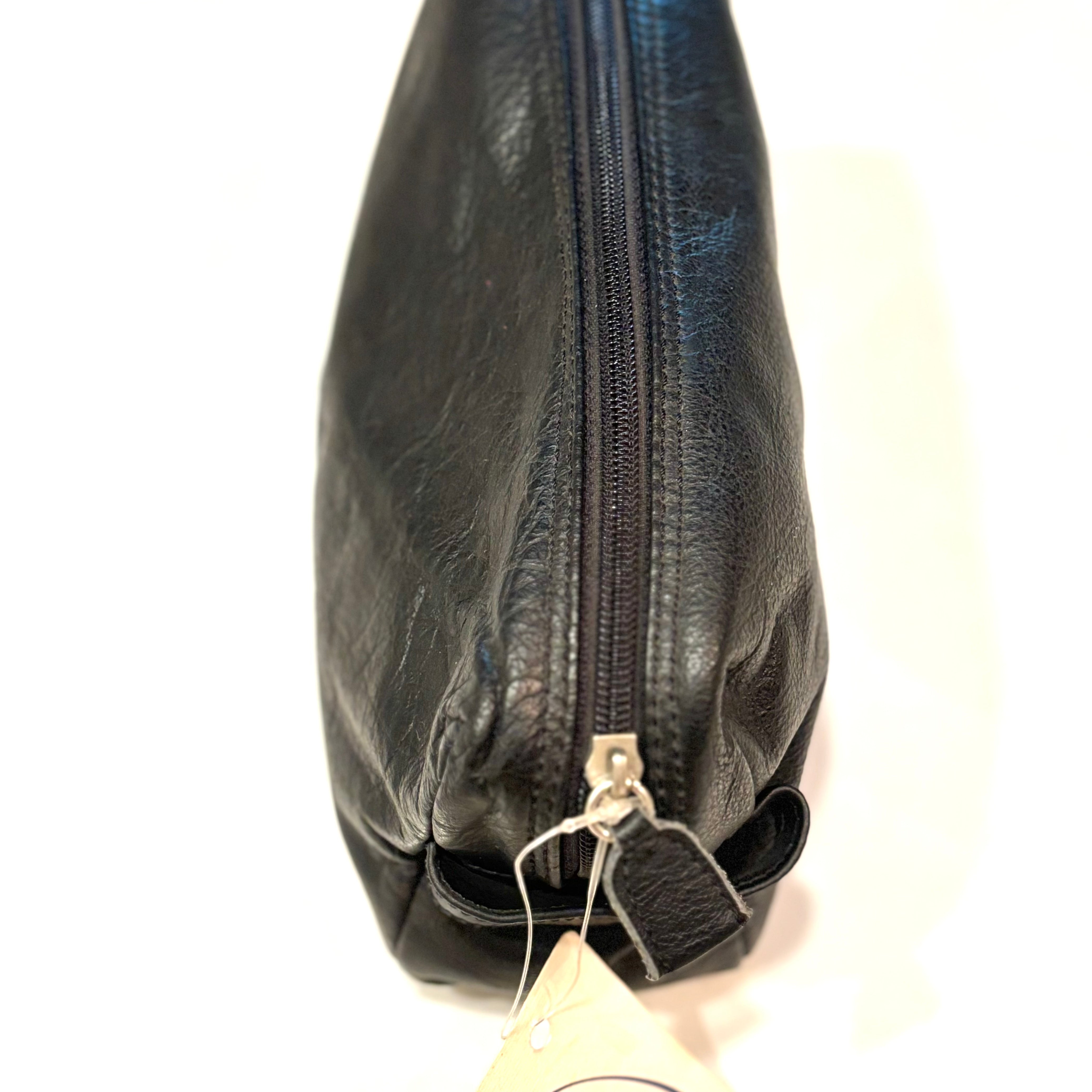 Janeke Genuine Leather Toiletry Bag