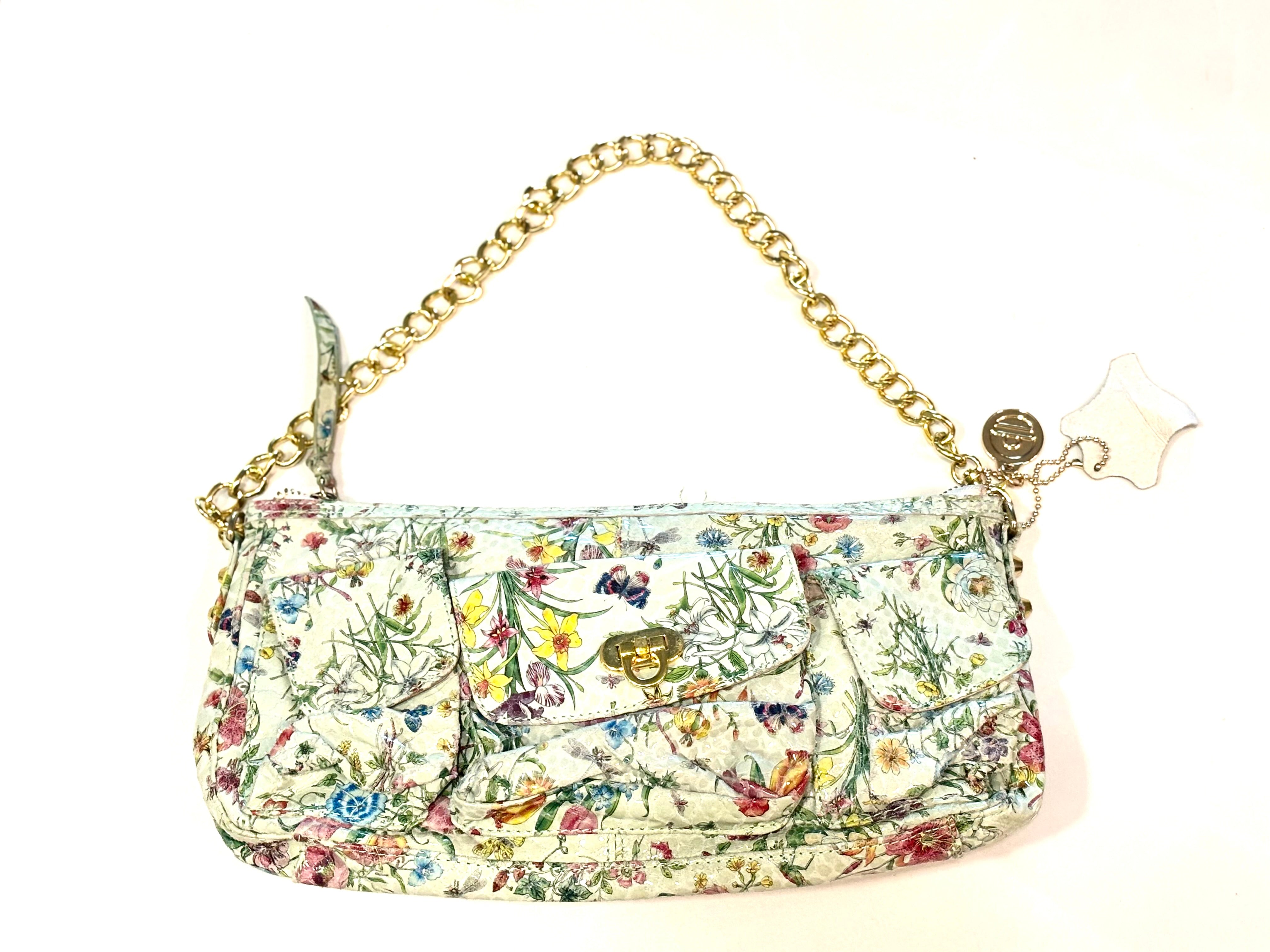 Mini Klare Crossbody Bag With Floral Applique