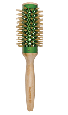 Bamboo Round Vented Barrel Brush - 2"