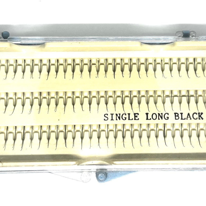 Individual Long Lashes Black