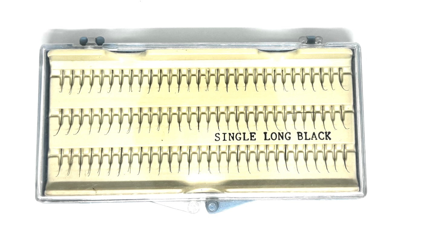 Individual Long Lashes Black