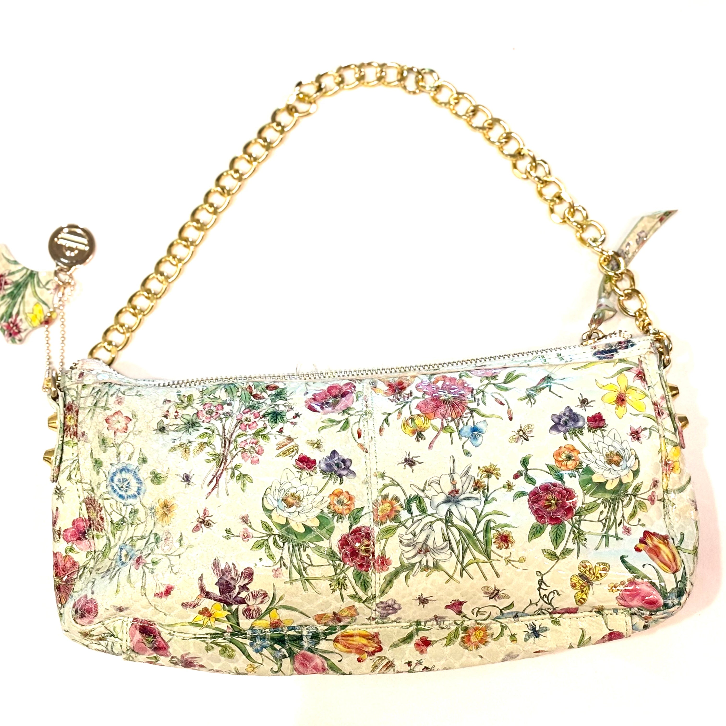 Mini Klare Crossbody Bag With Floral Applique