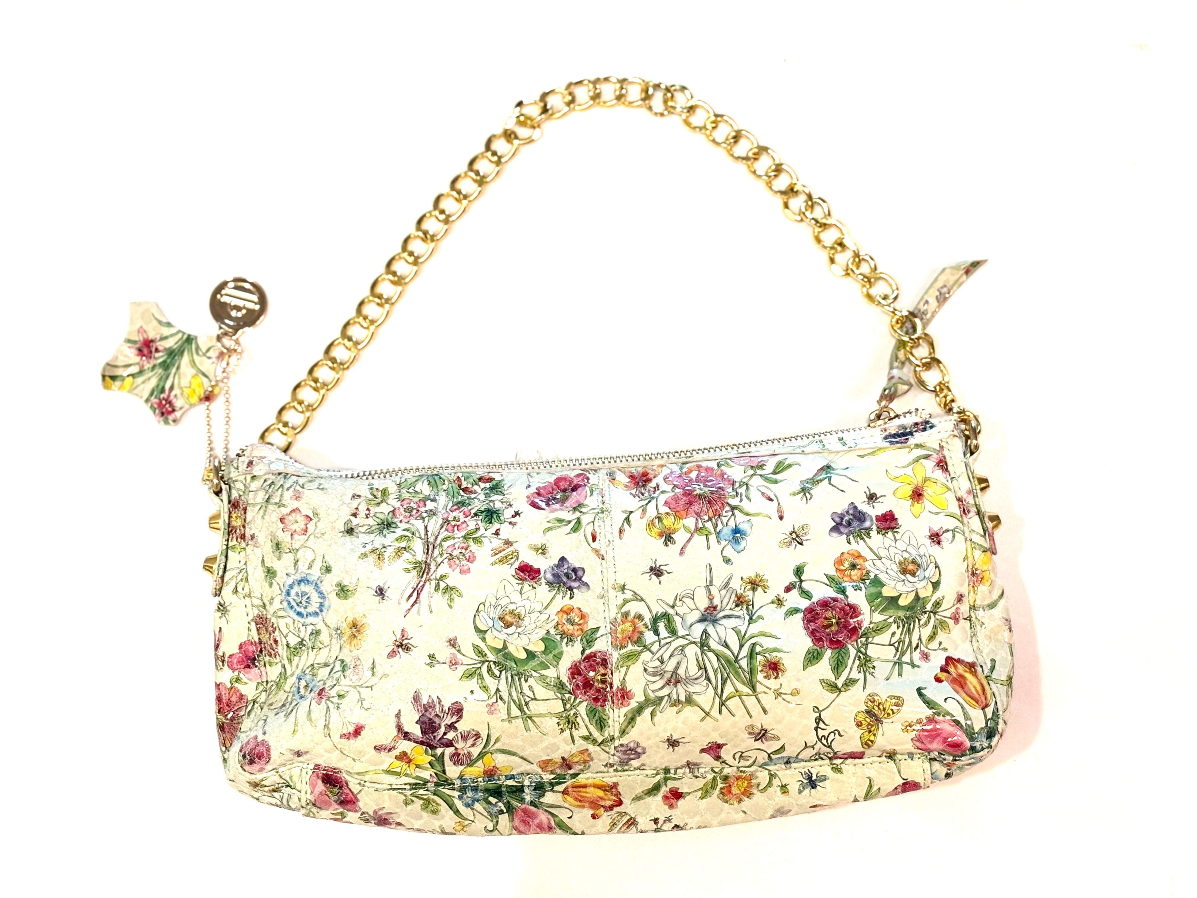 Mini Klare Crossbody Bag With Floral Applique