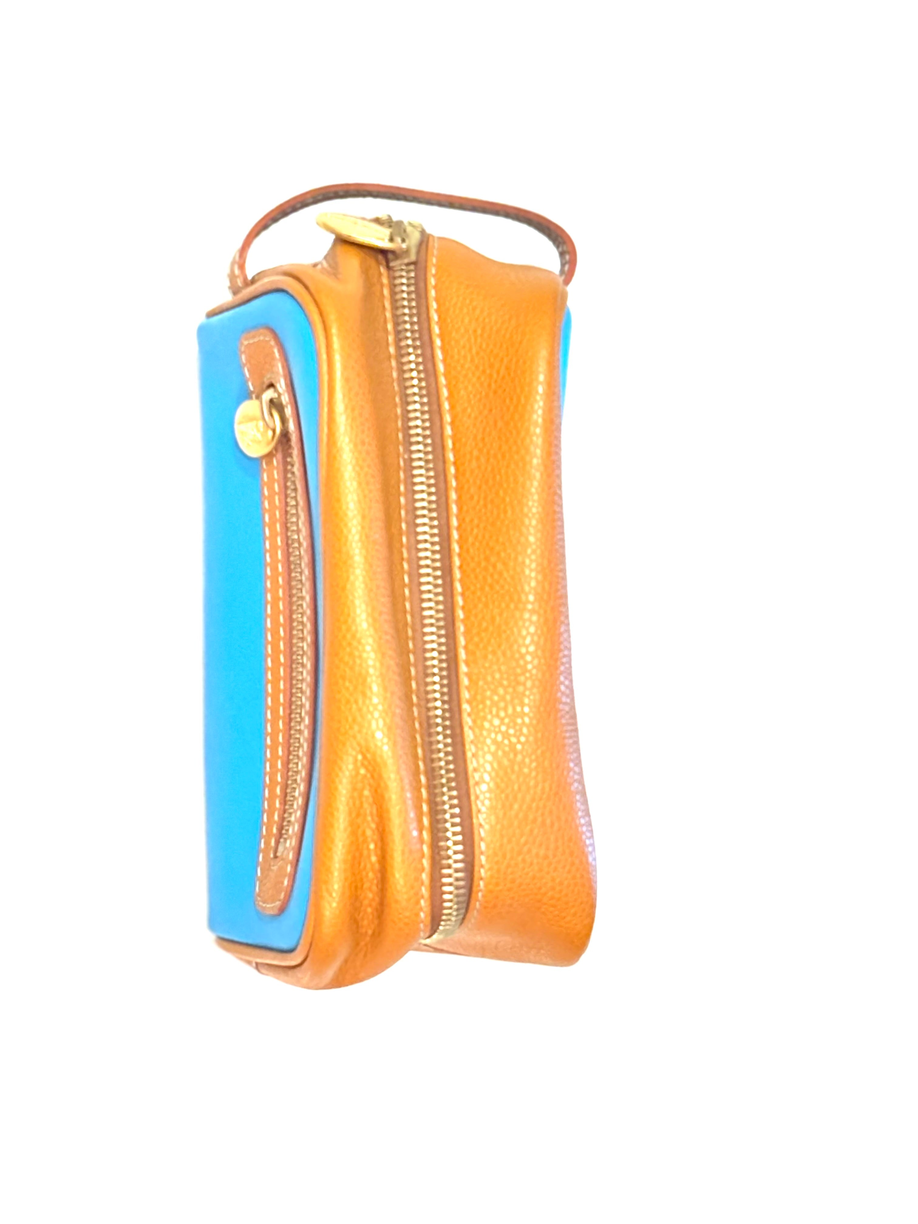 Travel Leather Toiletry Bag