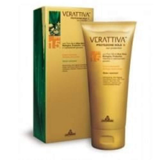 Verattiva Sun Protection SPF 15 with Pure Aloe Vera Gel 6.8 Fl. Oz -