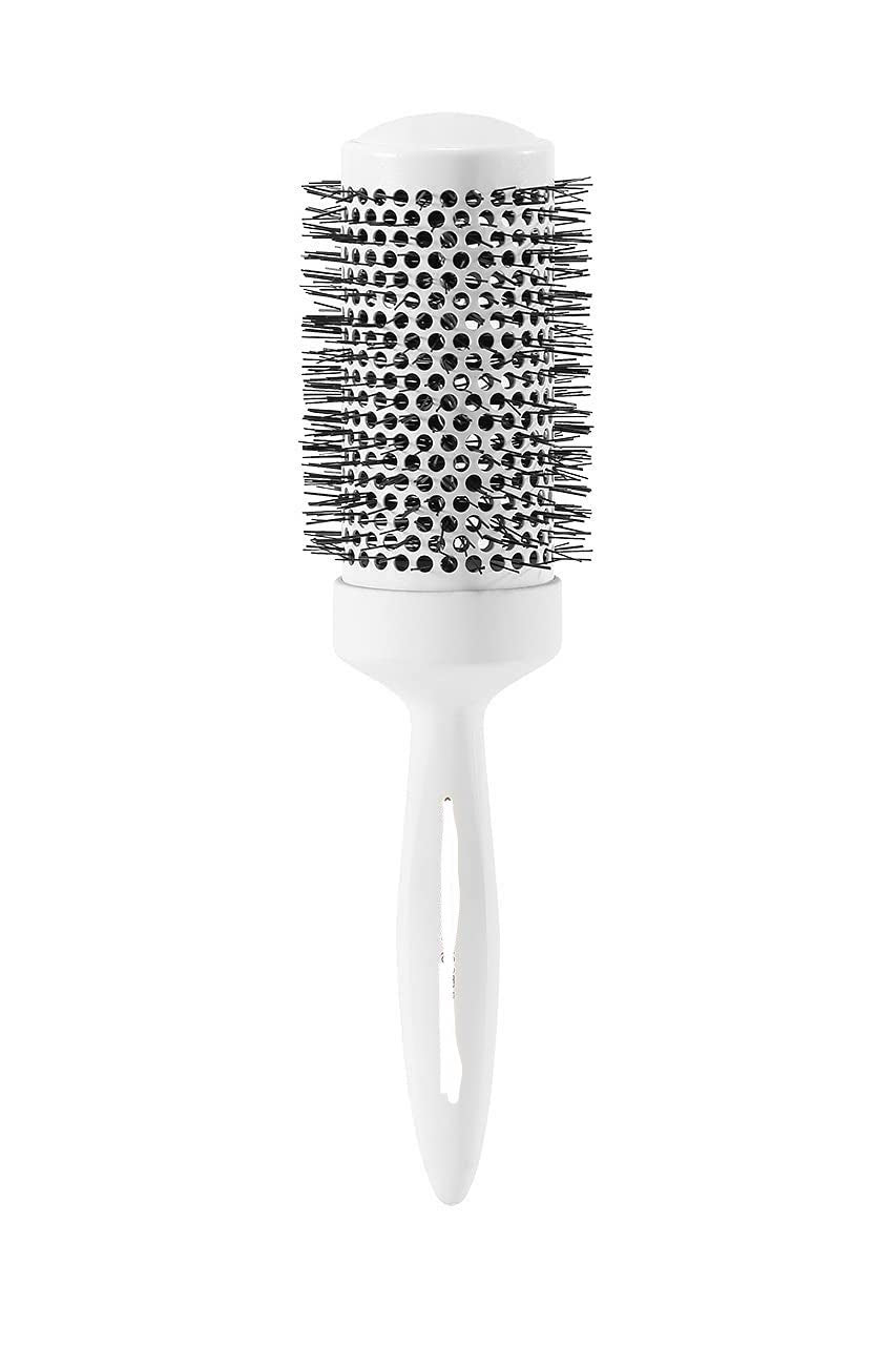 Smooth 2.4 ” Thermal Ceramic Barrel Hair Brush White
