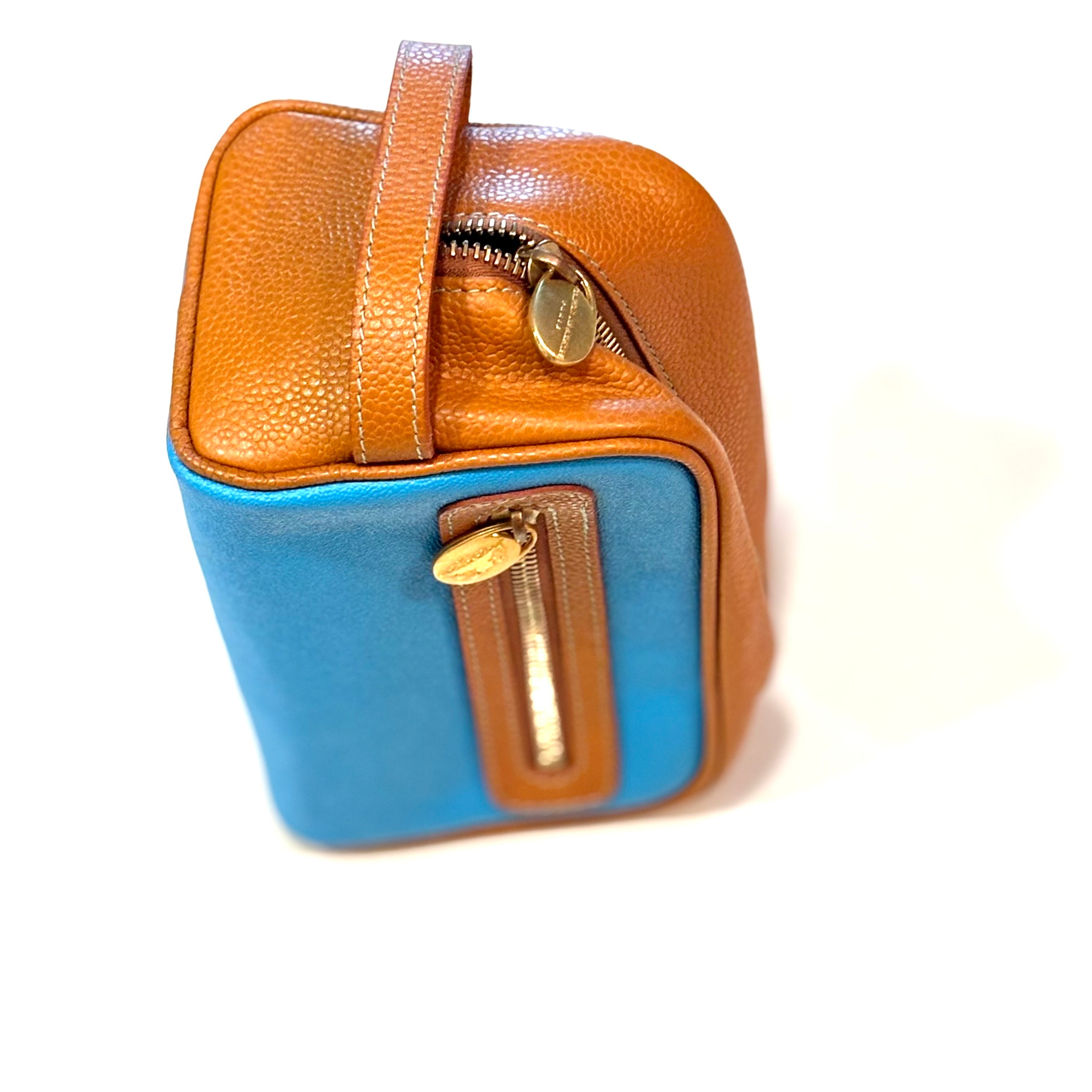 Travel Leather Toiletry Bag