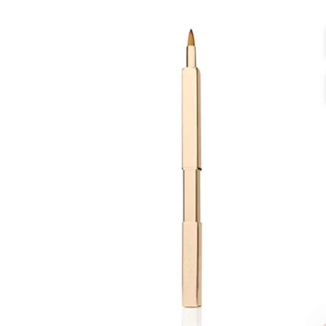Gold RETRACTABLE LIP BRUSH CHROME