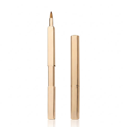 Gold RETRACTABLE LIP BRUSH CHROME
