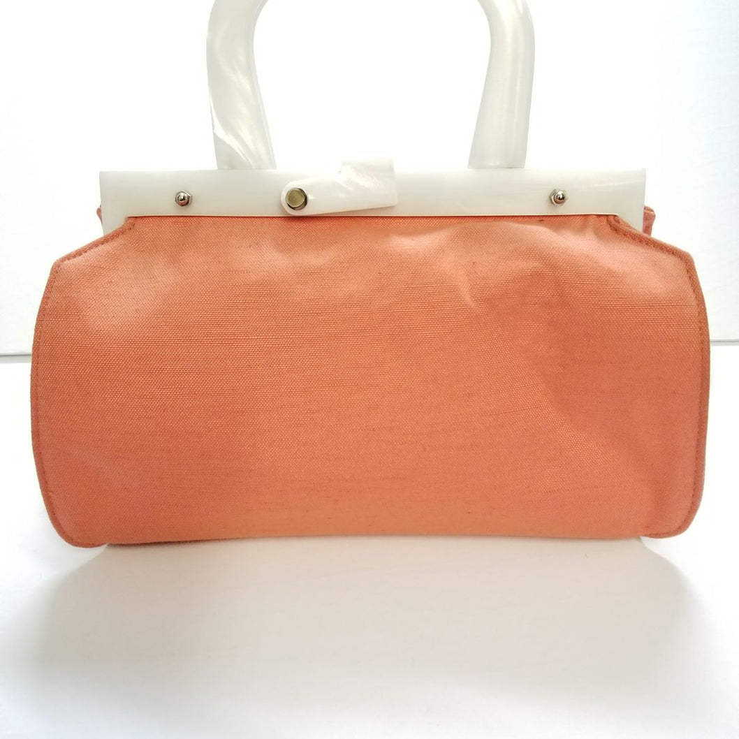 LULU Pink Plaid Suza Nna Rafia Purse