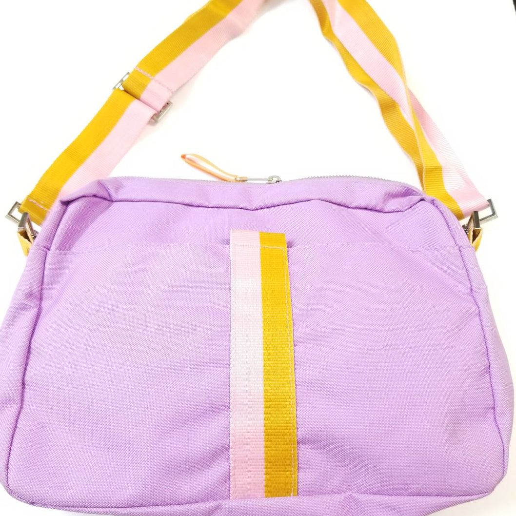 JORDI LABANDA HORIZONTAL SCHOOL BAG (LIGHT PURPLE)