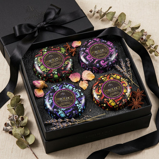 Pirology GiftSets &Candle Kit  Gift Bag  4x 4.4 Oz Candle- Promotions
