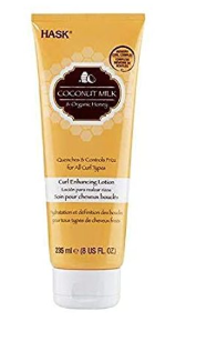 Hask Curl Enhancing Lotion, Coconut Milk & Organic Honey, 8 fl oz/235 ml