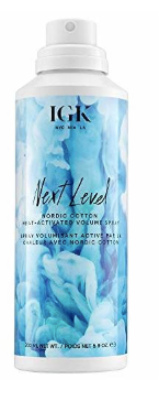 IGK Next Level Nordic Cotton Volumizing Volume Mist Spray, 5.9 oz/200 mL