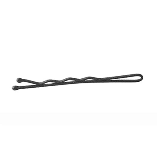 Matte Bobby Hair Pins Invisible Black 2''