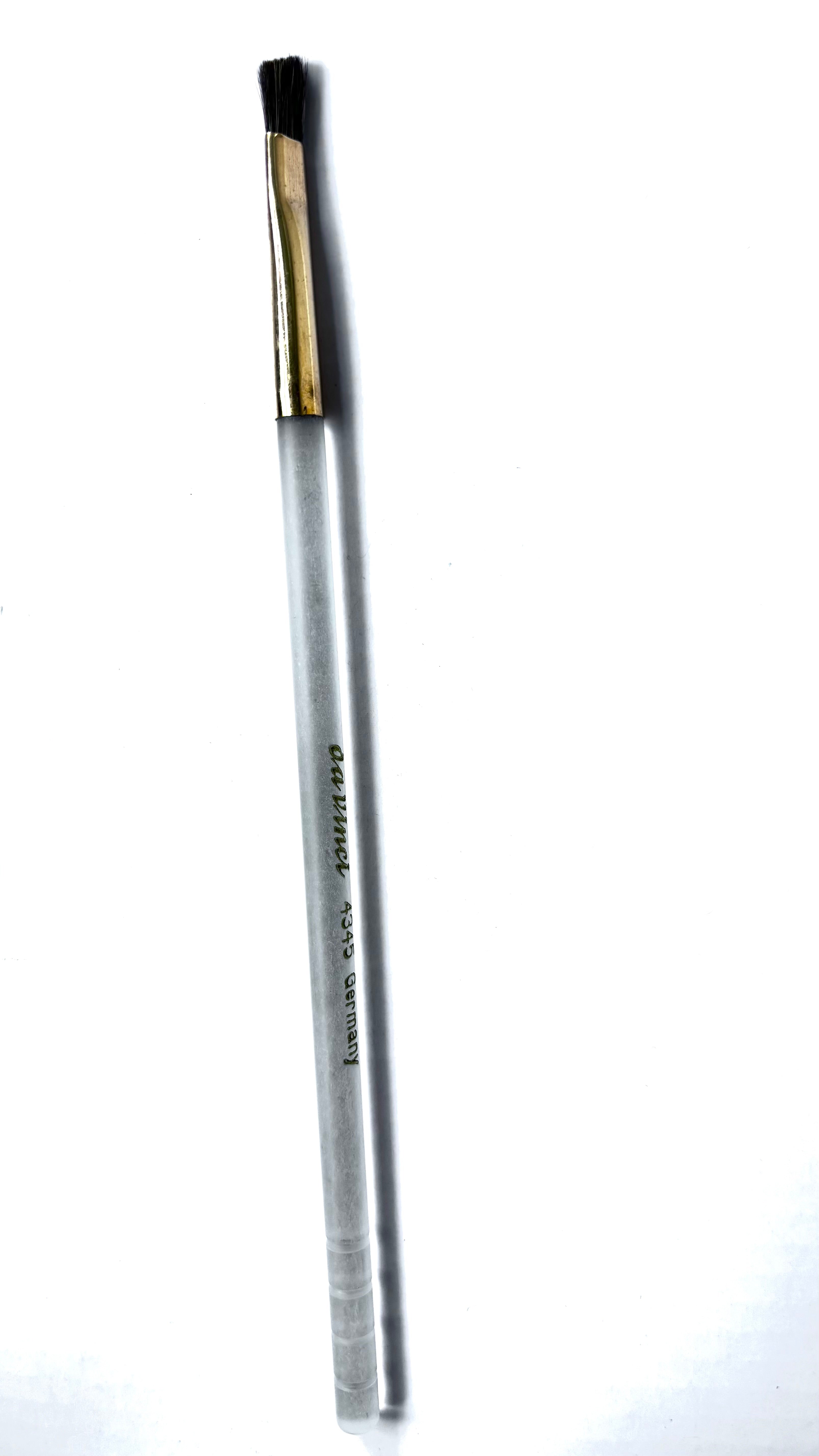 Clear Handle Angle Brush