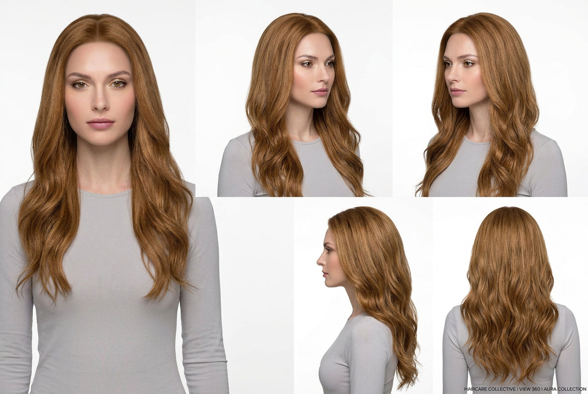 18 Inch Human Hair Lace Front Wig Fine Hair 06 Shade