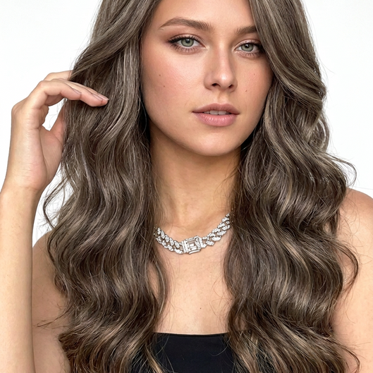 As Highlights Heat Resistence Wig 16"