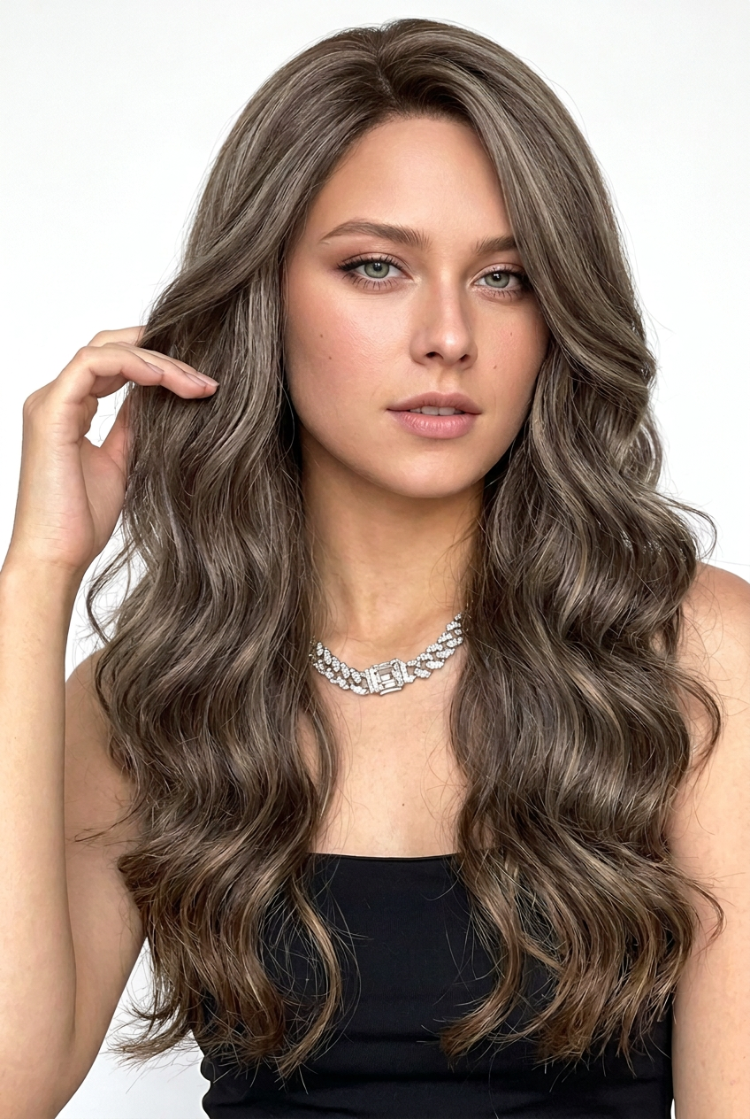 As Highlights Heat Resistence Wig 16"