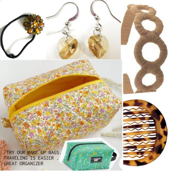 Makeup pouch for cosmetics