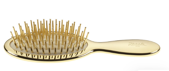 Janeke Paddle Brush Body Gold Pocket