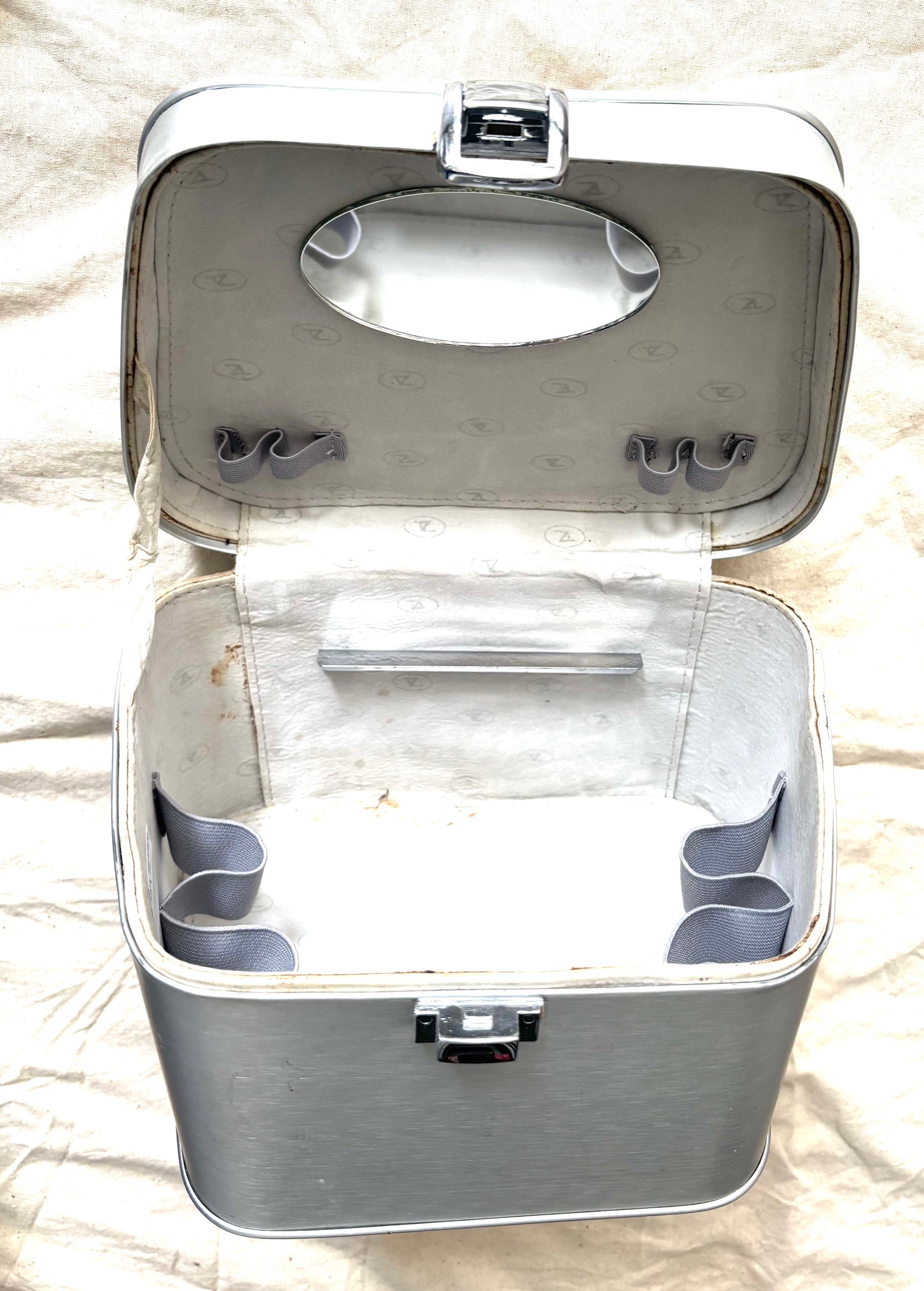 Makeup Train Case Portable Storage Organizer Large Black Jewellery