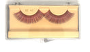 Pink False Lashes with Pink /purple Metallic EC42