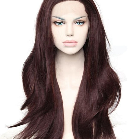 FULL WIG NATURAL HUMAN HAIR 24'' LACE FRONT 5