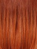 European Super Fine Hair full Wig Lace Front 26'' Natural Red