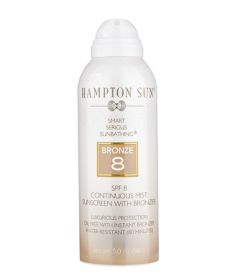 Hampton Sun SPF 8 Bronze continuous mist