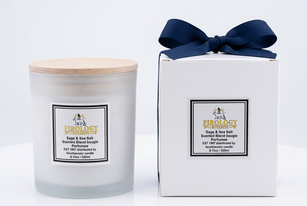 Pirology Bougie Candle Sage Sea Salt 8.13 Oz